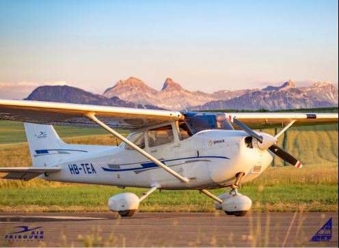 Cessna 172 au décollage